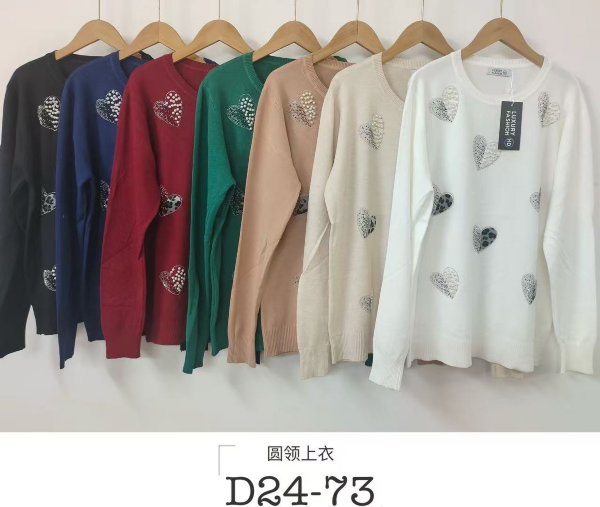 Bluzki damska Roz Standard, Mix Kolor Paczka 10 szt